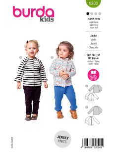Jackenschnittmuster - Burda 9203