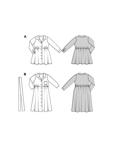 Kleidmuster - Burda 9206