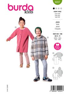 Mantelschnittmuster - Burda 9207