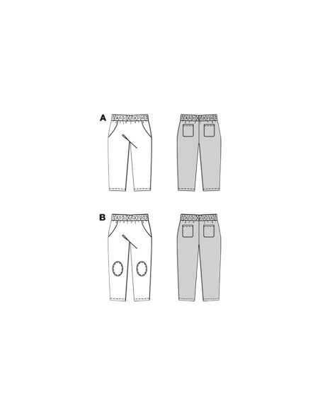 Hosenmuster - Burda 9208