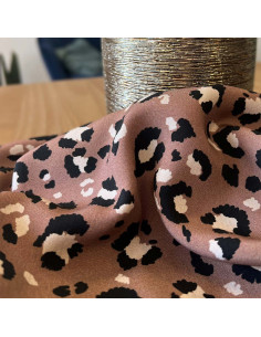 Viskose-Popeline-Stoff Mocha - My Dress Made