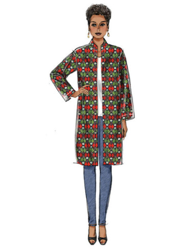 Mantelschnittmuster, Tunika und Hose - Butterick 6534