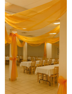 Organza-Stoff - Ocker 2