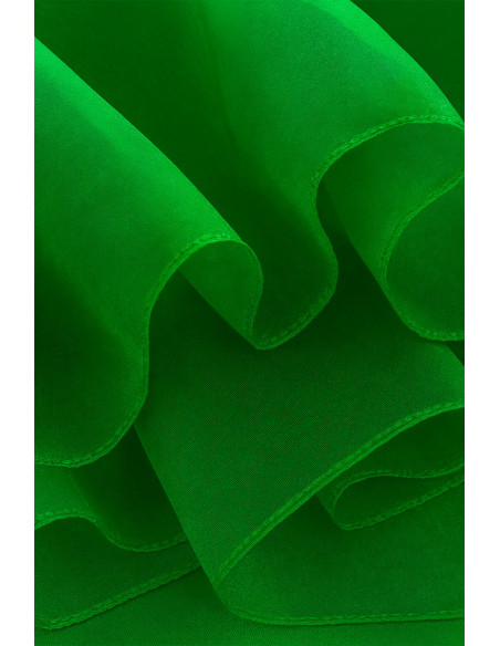Organza-Stoff - Grün