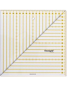 Omnigrid Patchwork-Regel quadratisch 20 x 20 cm 2