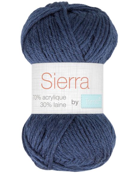 Beutel mit 4 Knäueln Sierra-Strickgarn
