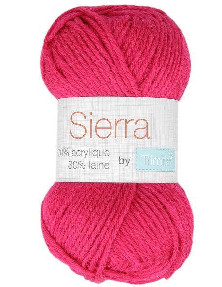Beutel mit 4 Knäueln Sierra-Strickgarn