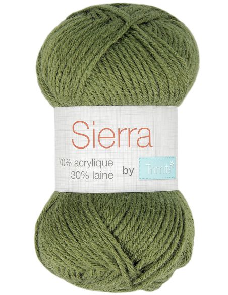 Beutel mit 4 Knäueln Sierra-Strickgarn
