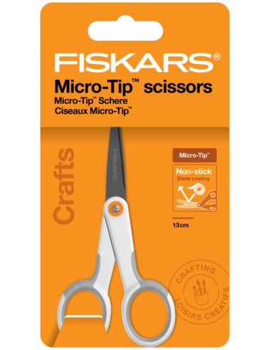 Fiskars Antihaft-Mikrospitzen-Schere 13 cm
