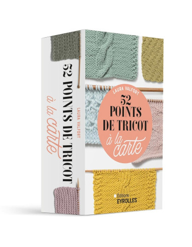 Strickkartenset mit 52 Mustern