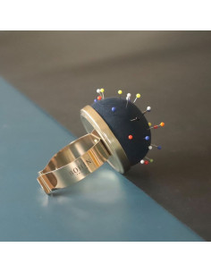 Bohin Nadelkissen-Armband - Schwarz 2