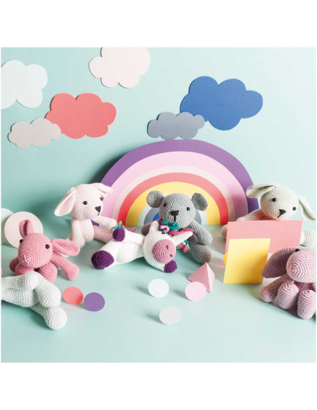 Coffret 20 pelotes de coton Ricorumi