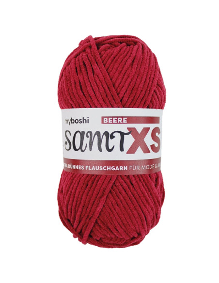 Chenille Garn Samt XS myboshi