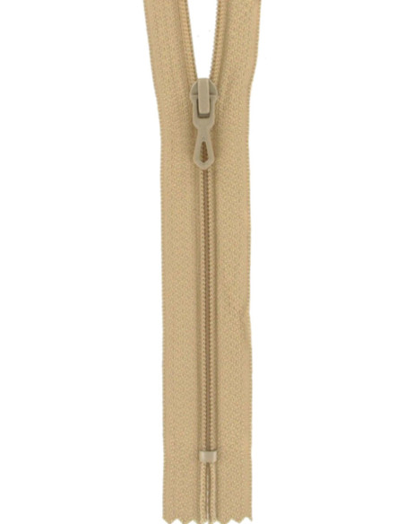 Nylon-Reißverschluss - Antilopenbeige