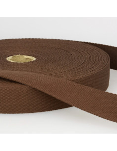 Baumwollgurt für Taschen - Braun
