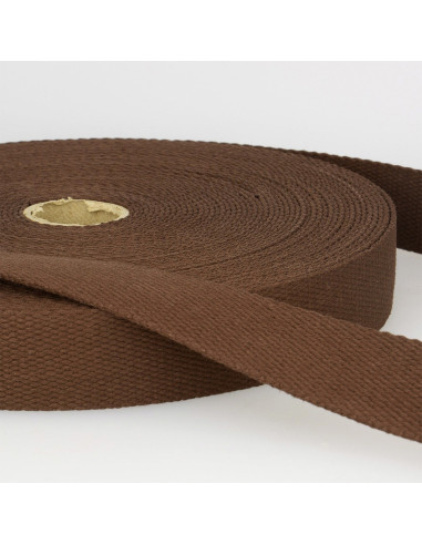 Baumwollgurt für Taschen - Braun