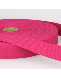 Baumwollgurt für Taschen - Fuchsia