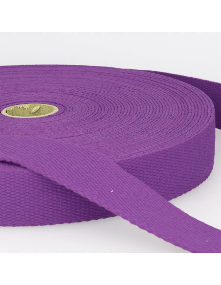 Baumwollgurt für Taschen - Violett