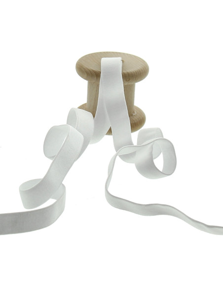 Elastischer BH-Träger 10 mm - Weiß