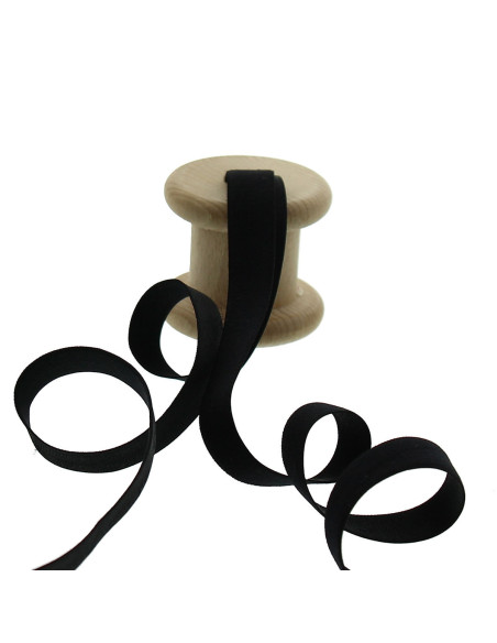 Elastischer BH-Träger 10 mm - Schwarz
