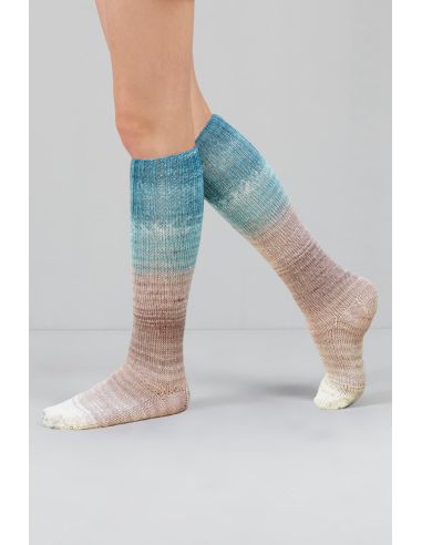Set aus 2 Strängen Sockenwolle Echoes Fingering Gusto Wool