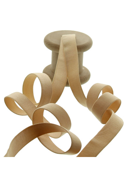 Elastischer BH-Träger 15 mm - Hautfarbe