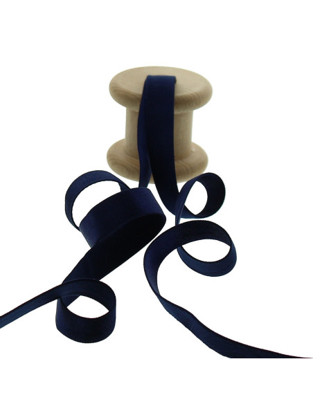 Elastischer BH-Träger 15 mm - Marineblau