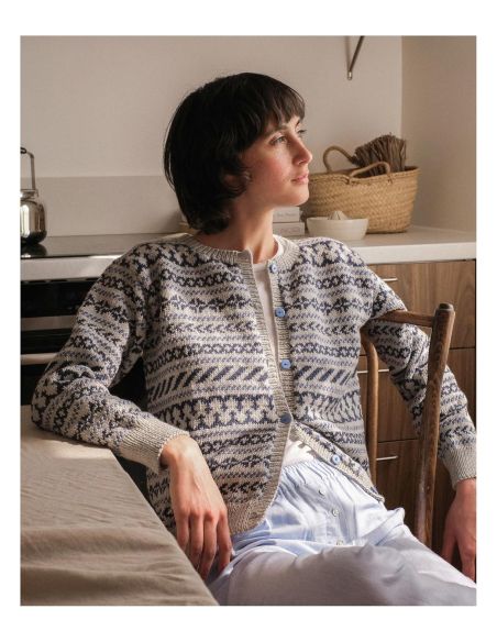 Nordische Strickmusterbuch - 12 Modelle zum Stricken für den Winter