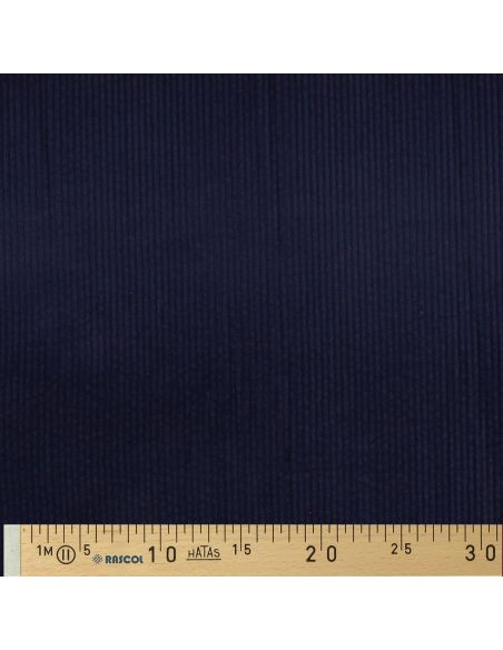 Baumwoll-Cordstoff - Marineblau