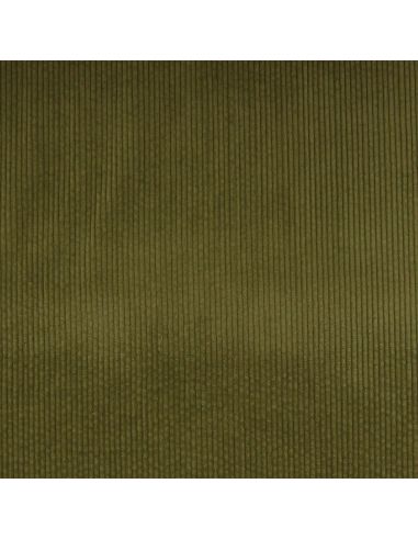 Baumwoll-Cordstoff - Oliv