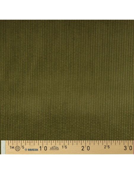 Baumwoll-Cordstoff - Oliv