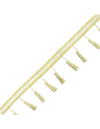Lurex-Pompon-Galon - Gold