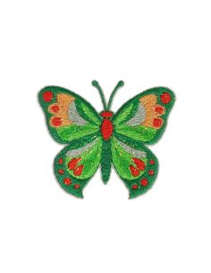 Bügelbild Schmetterling - Grün