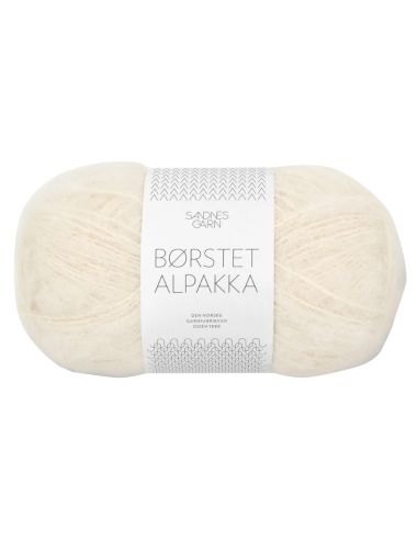 Alpakka-Wolle Borstet Sandnes Garn