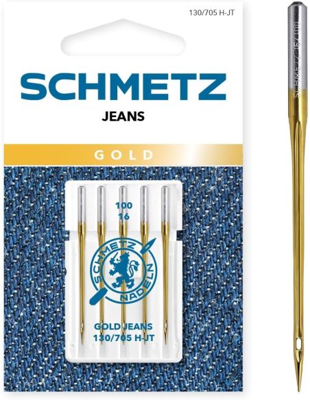 Jeansnadeln Gold Schmetz