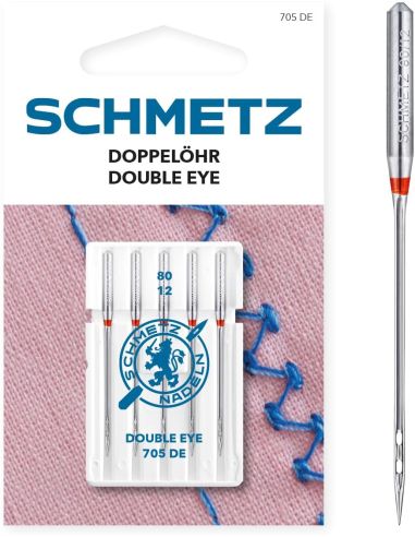 Doppellochnadel Schmetz