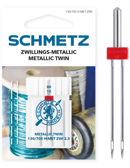 Doppelnadel Metall Schmetz