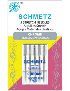 Chrom Stretch-Nadeln Schmetz 2