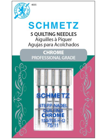 Schmetz verchromte Quilt-Nadeln