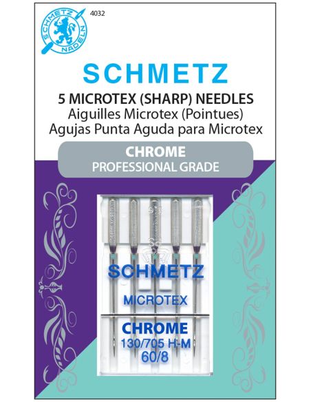 Chrom-Microtex-Nadeln Schmetz