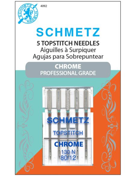 Chrom-Overlocknadeln Schmetz
