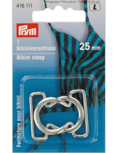 Metall-Bikini-Clips Kreise - Silber