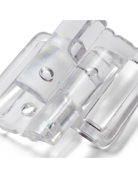 Transparente Badeanzug-Clips 20 mm