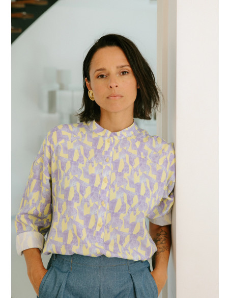 Vittoria Blusenmuster - Maison Fauve