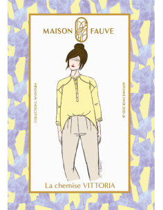 Vittoria Blusenmuster - Maison Fauve 2