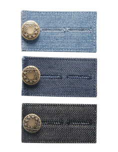 Metallische Easy Fit Verlängerungsknöpfe für Jeans 2