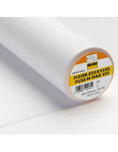 Vlieseline Fixier Stickvlies Brod´thermoklebend weiß