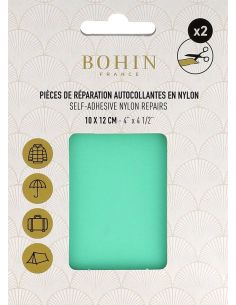 Selbstklebende Nylon-Reparaturflicken Bohin - Minzgrün