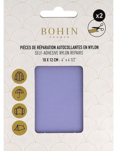 Selbstklebende Nylon-Reparaturflicken Bohin - Lila
