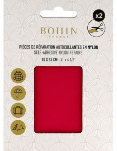 Selbstklebende Nylon-Reparaturflicken Bohin - Fuchsia Rosa